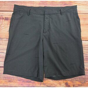 Nike Golf Mens Dri-Fit Standard Fit Striped Shorts Size 38